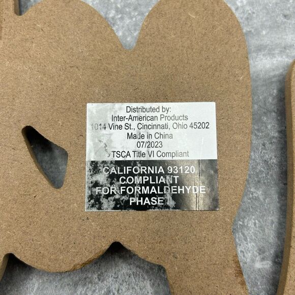 NWT Welcome Sign Front Door Wall Hanging Decor Minimalist White Brown - Picture 8 of 11